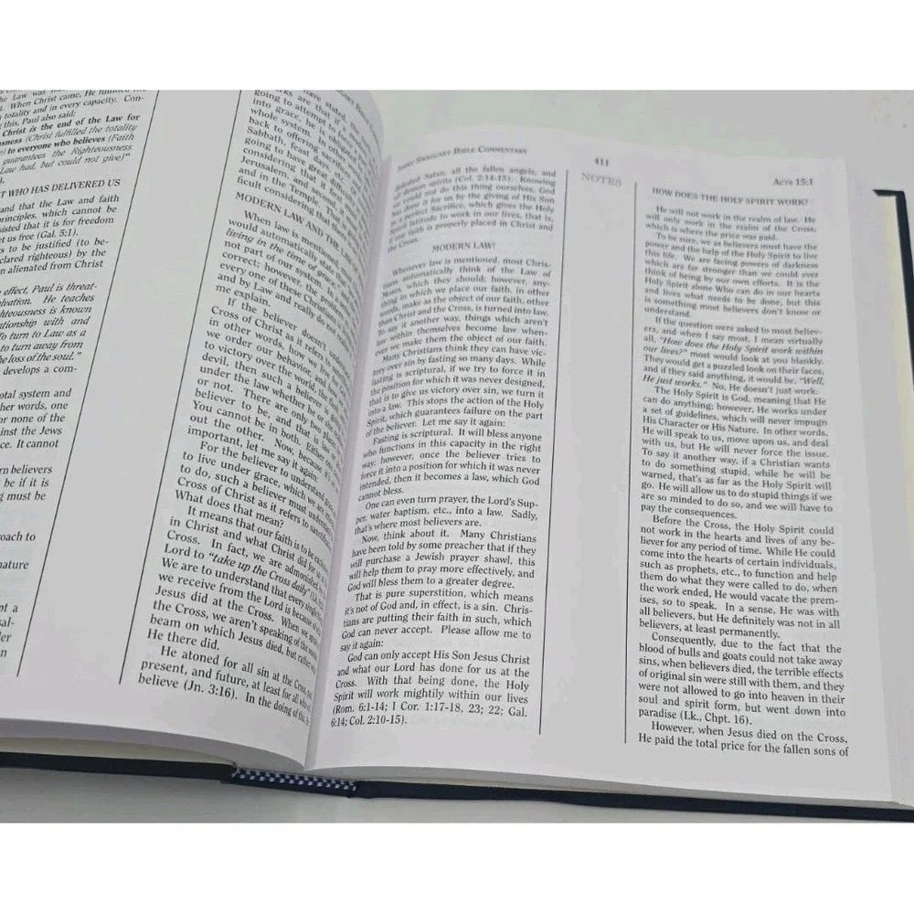 Jimmy Swaggart Bible Commentary Acts Study Reference Christian Book